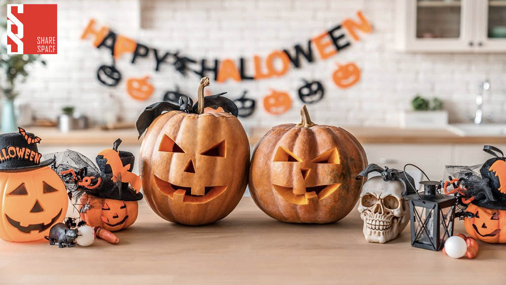 10 cách trang trí Halloween cho văn phòng đẹp ấn tượng